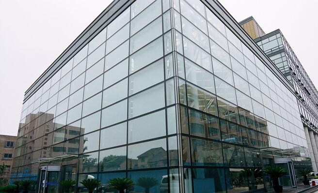 三山隐框玻璃幕墙
